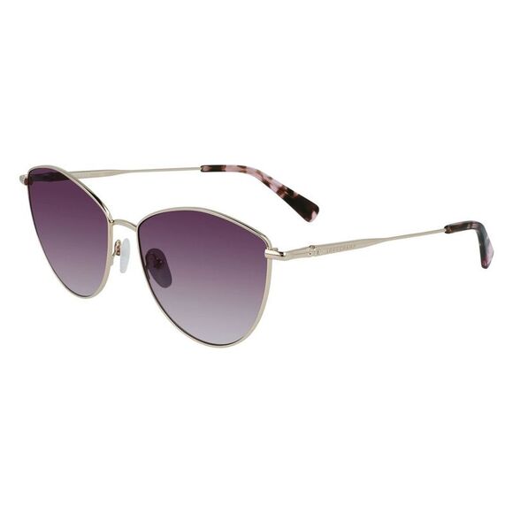 Longchamp LO LO155S723 Cateye Sunglasses Women Gold